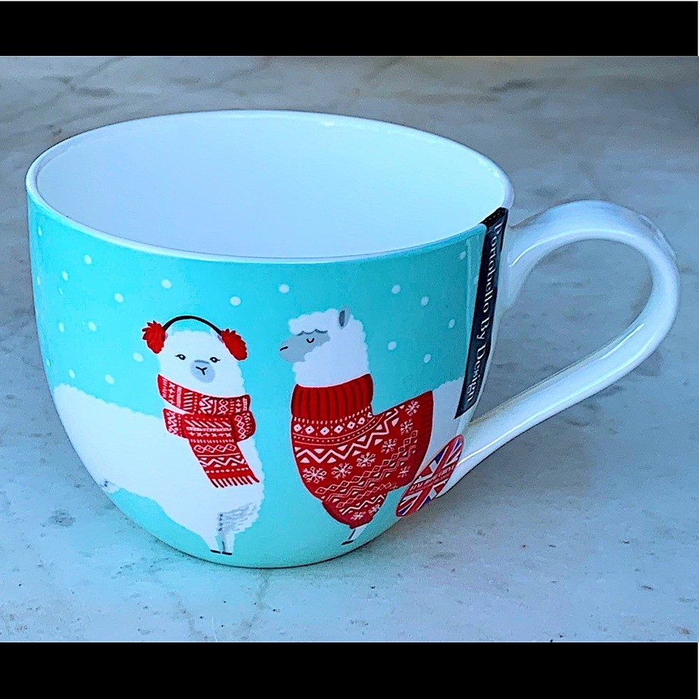 PORTOBELLO BY DESIGN SHEEP MUG CUP PORCELAIN